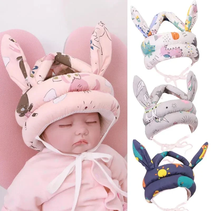 Cotton Infant Toddler Safety Helmet Head Protector - Image 4