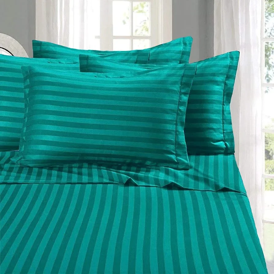 Cotton Striped Cooling BedSheets - Image 11