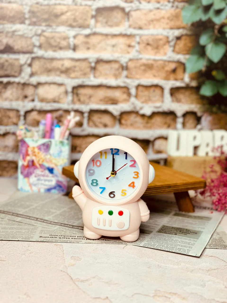 Creative Astronaut Student Bedside Alarm Clock - Image 2