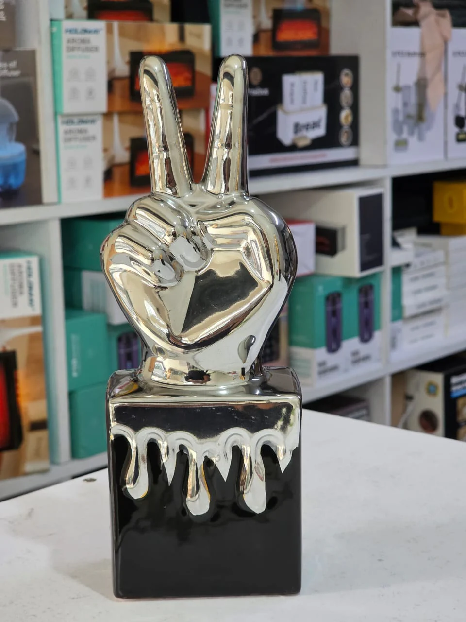 Creative embroidery medal Thumbs Up Trophy gold silver decoration - Image 4
