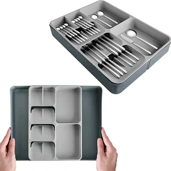 Creative Expandable Cutlery Organizer - Image 3