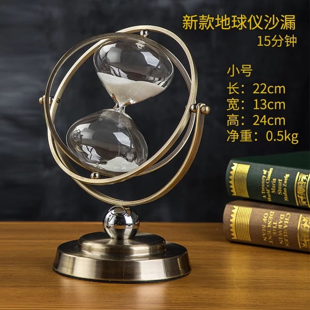Creative metal hourglass Ornaments Decor - Image 2