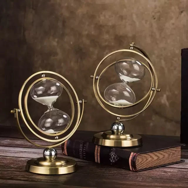 Creative metal hourglass Ornaments Decor - Image 3