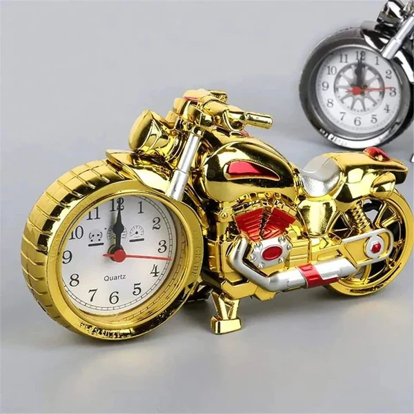 Creative Retro Motorcycle Alarm Clock - Image 3