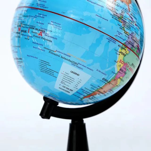 Creative world Map Globe Table Decoration - Image 3