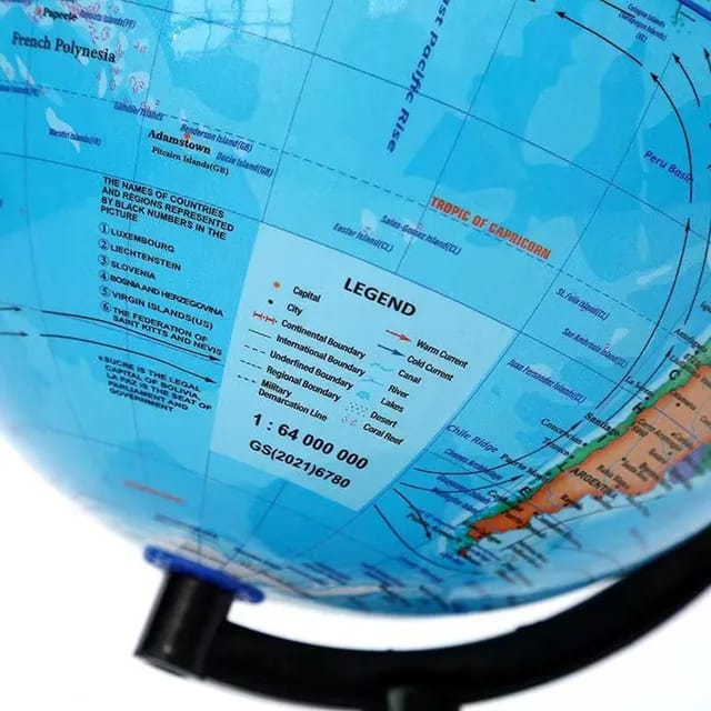 Creative world Map Globe Table Decoration - Image 5