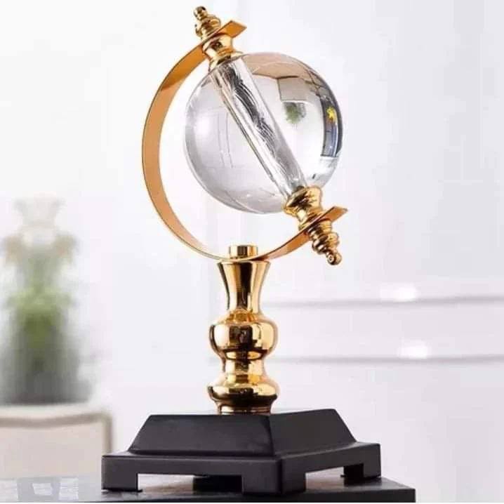 Crystal glass globe ornaments - Image 3
