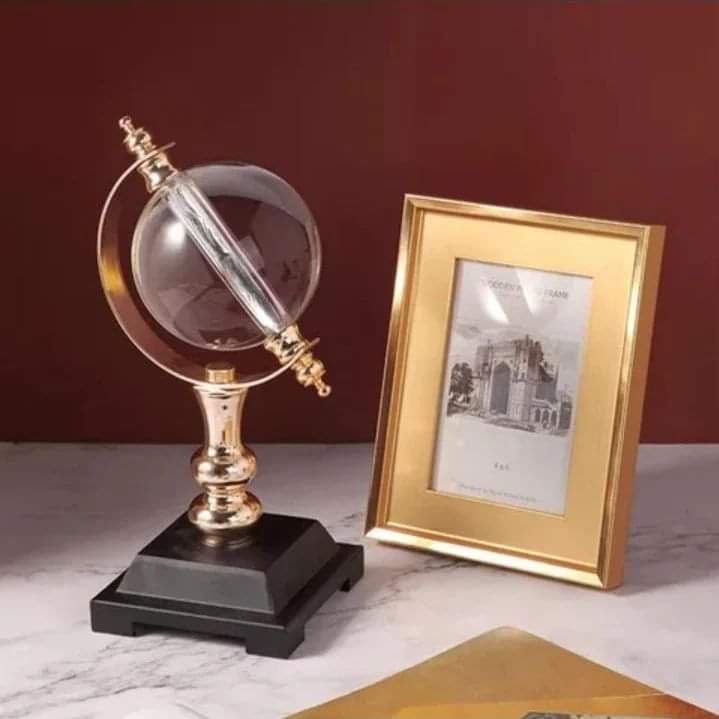 Crystal glass globe ornaments - Image 4