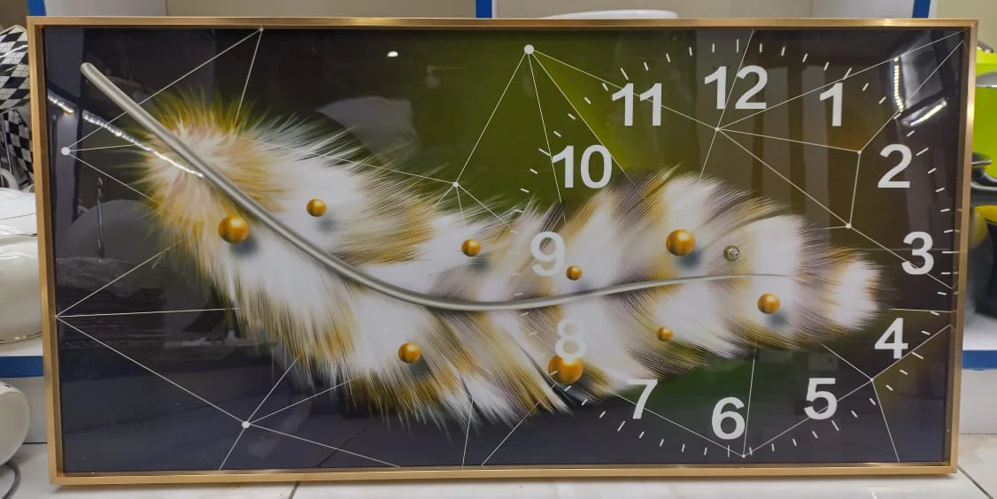 Crystal Porcelain Decorative Wall Clock. - Image 6