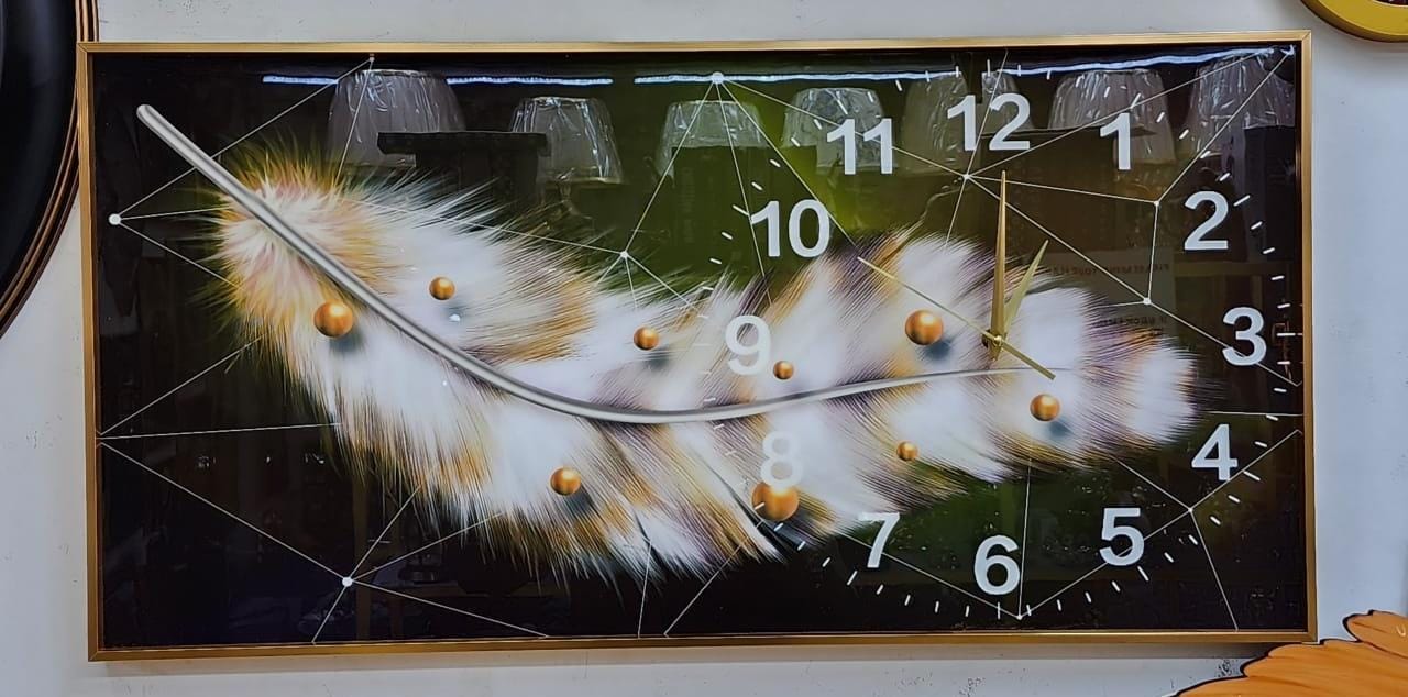 Crystal Porcelain Decorative Wall Clock. - Image 8
