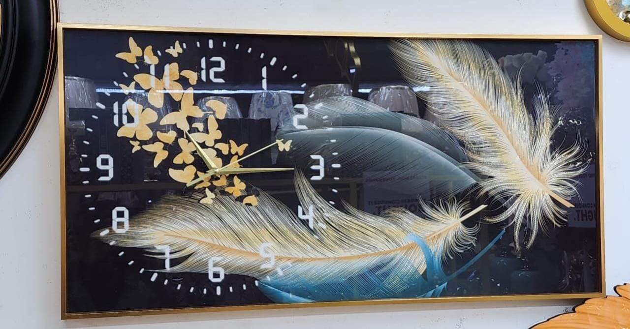 Crystal Porcelain Decorative Wall Clock. - Image 9