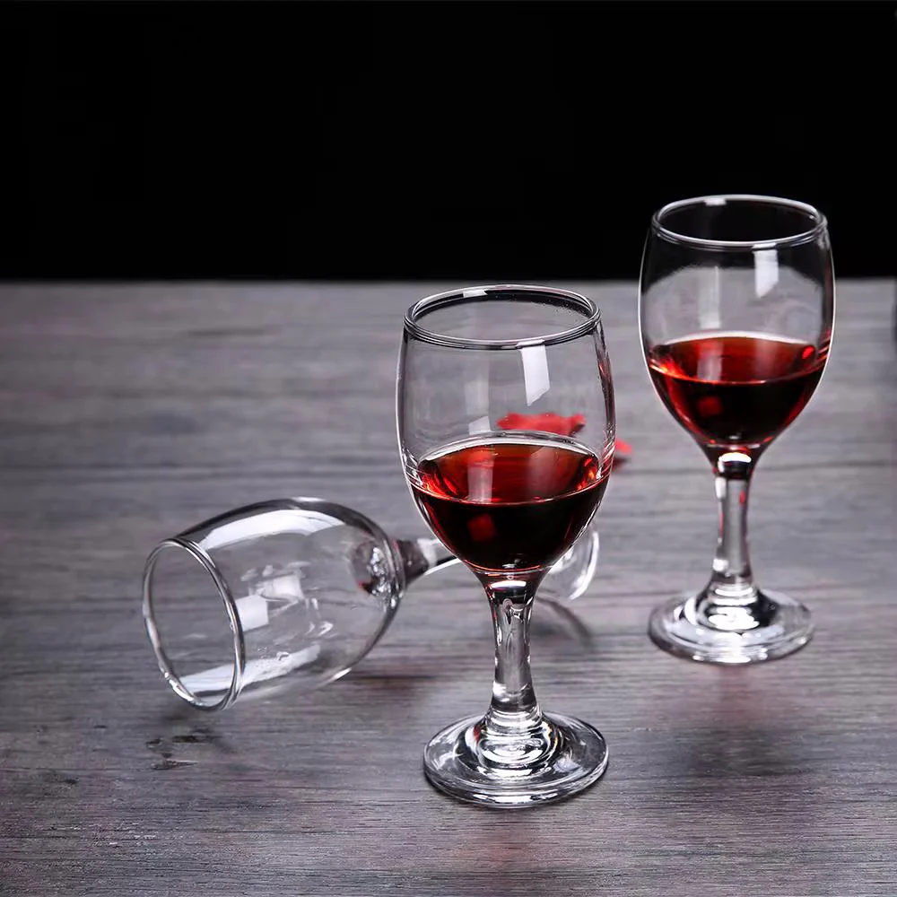 Crystall Clear Glass Wine Glasses 6pcs - Image 2