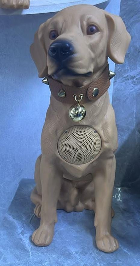 CUTE DOG MODEL WITH WIRELESS BLUE TOOTH SPEAKER - Image 3
