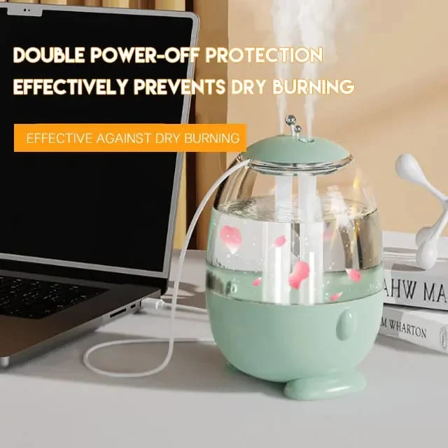 Cute Penguin Design Dual Spray 3ltrs Ultrasonic Humidifier - Image 2