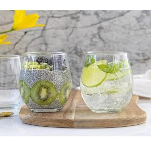 Danny Home 6-Pieces Short Glasses 345ml - Image 3