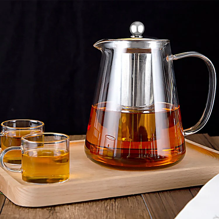 Danny Home Tea Infuser with Sieve 860ml Stainless Steel Strainer Kenya - Image 5