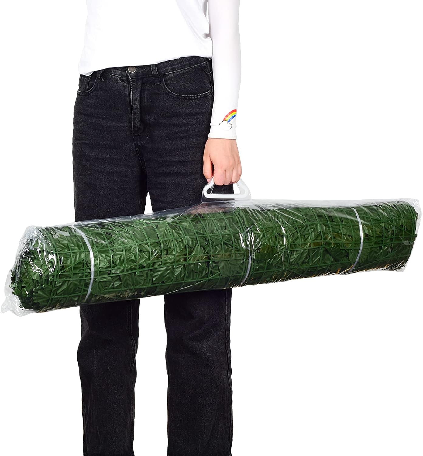 Artificial Ivy Privacy Fence Wall Screen, 1M X3M Hedges Fence and Faux Leaf Decoration for Outdoor Garden Decor - Image 7