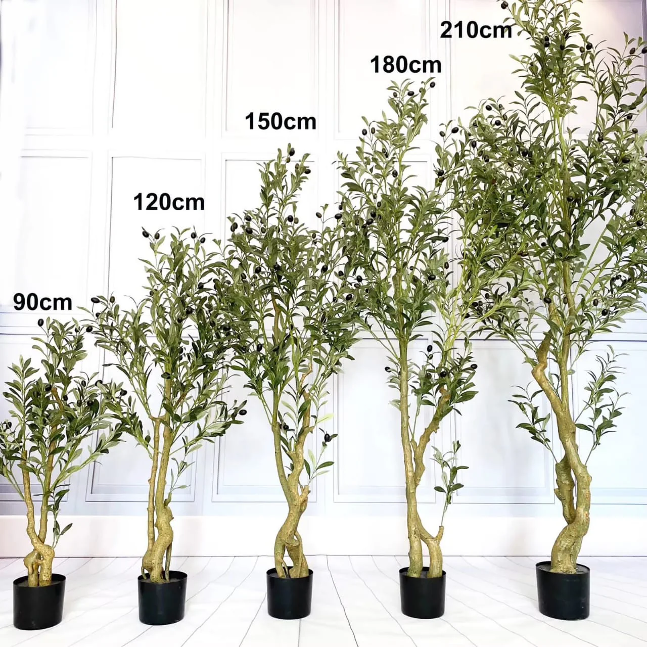 Decorative Artificial Olive Plant - Image 3