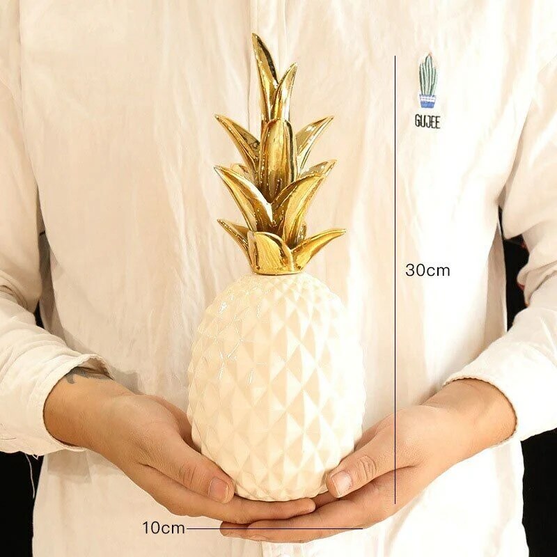 Decorative  Ceramic pineapple Home Decoration - Image 4