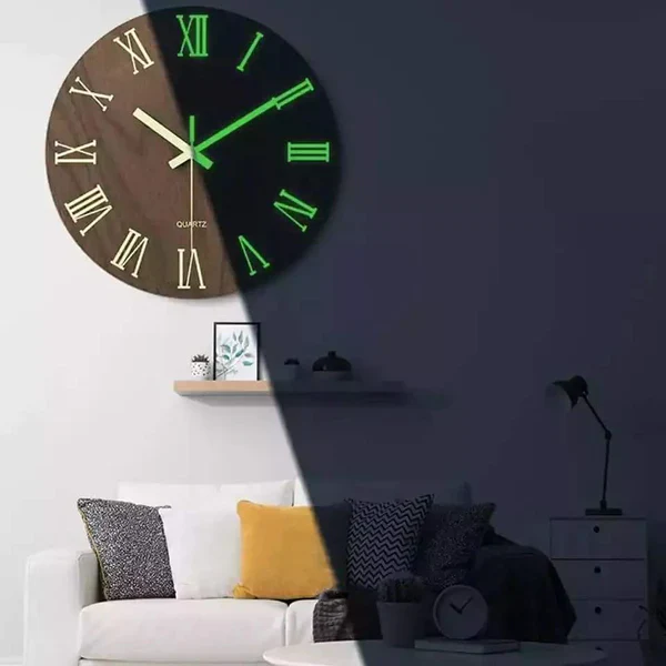 Decorative Luminous Wall Clock - Image 3