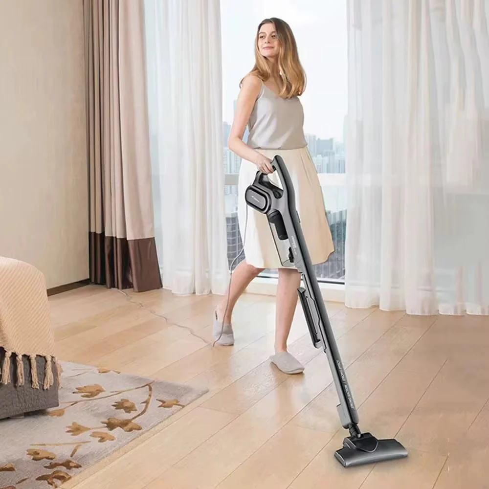 Deerma DX700 2-in-1 Vertical Household Upright Vacuum Cleaner 15000Pa Suction Ultra Quiet Flexible Portable Mini Dust Collector - Image 3