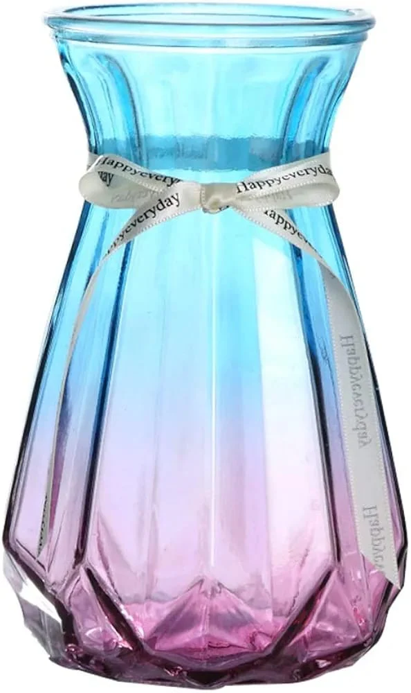 Diamond vase rainbow 18cm - Image 4