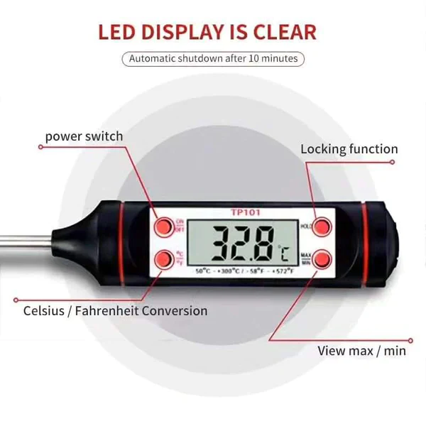 Digital Food Thermometer - Image 4