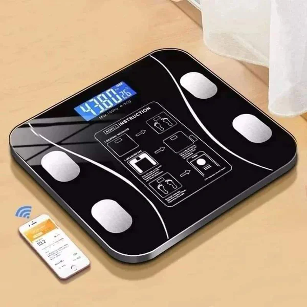 Digital Personal Weighing Scale Smart Body Composition BMI/Muscle Mass Monitor BMI Weighing Scale - Image 2