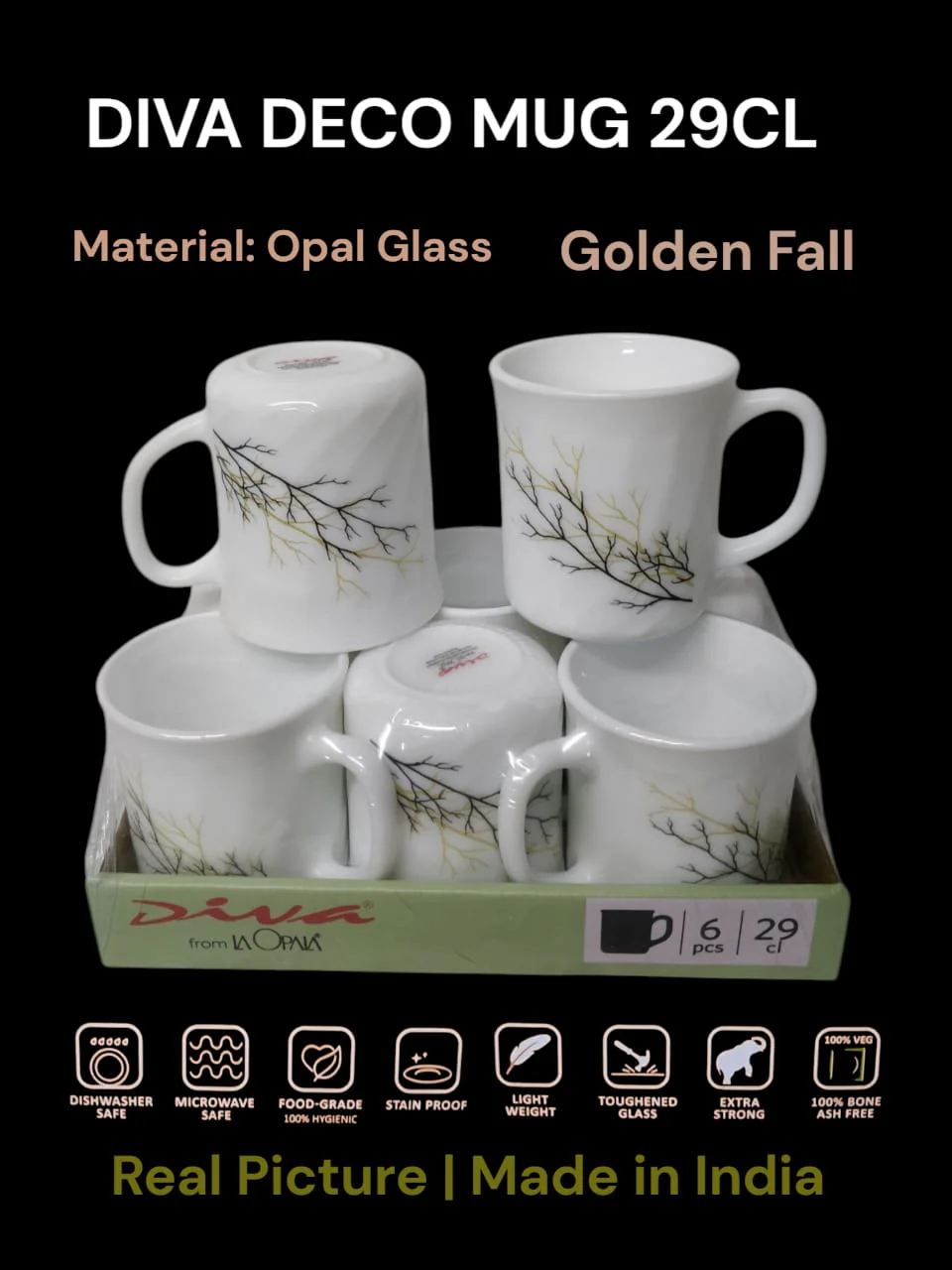 Diva  Deco Mug 29cl  6pcs  set - Image 7