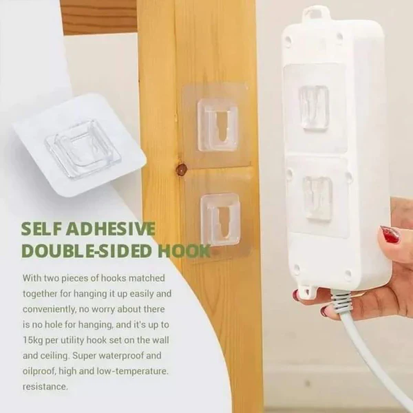 DIY Double Sided Adhesive Wall Hooks - Image 3
