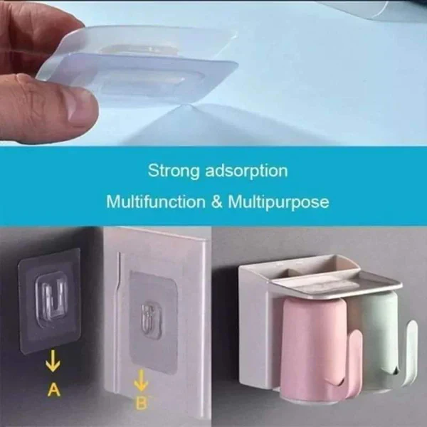DIY Double Sided Adhesive Wall Hooks - Image 6