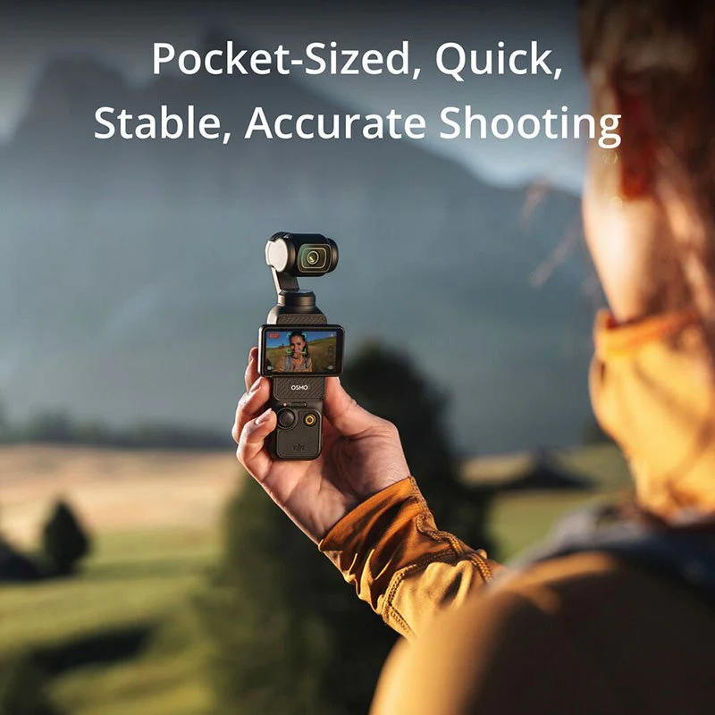 DJI Osmo Pocket 3 Creator Combo – 1-Inch CMOS, 4K/120fps, 3-Axis Stabilization, DJI Mic 2 & Wide-Angle Lens - Image 3