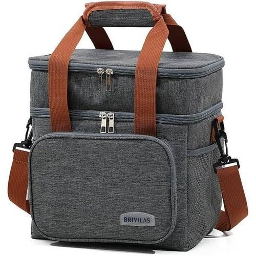 Double Compartment Insulated Lunch bag - Image 12