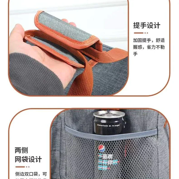 Double Compartment Insulated Lunch bag - Image 6