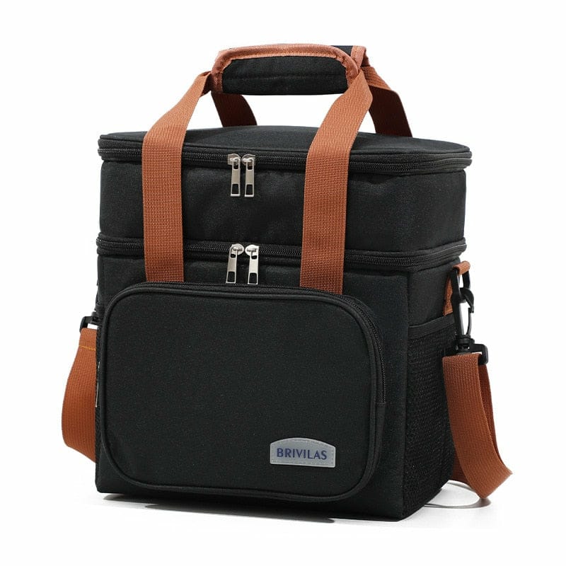 Large Capacity Insulated Lunch Box Handbag with Aluminum Foil | Waterproof Thermal Food Bag – Thickened Cooler Tote for Office, School, Travel & Picnics - Image 6