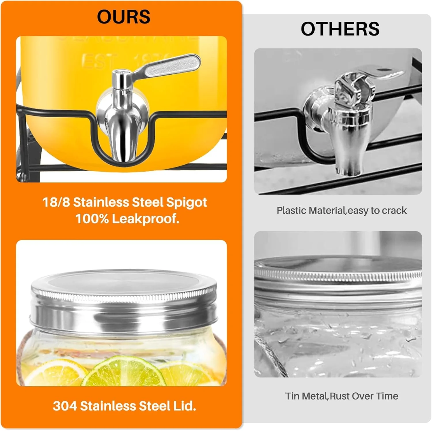 Double Glass Juice dispensers - Image 5