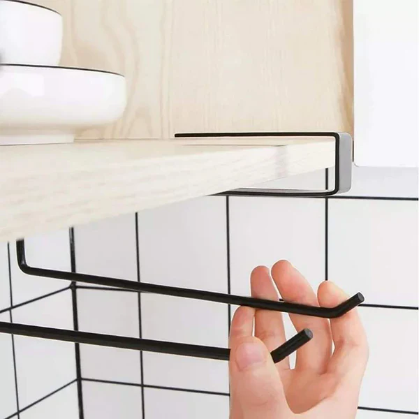 Double kitchen towel holder - Image 2