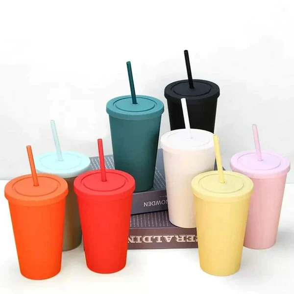 Double Layer 450 ml Glass Tumbler - Image 2