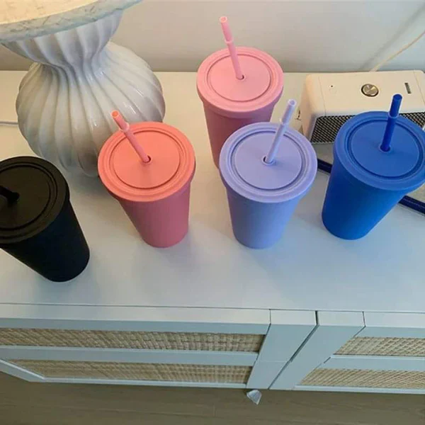 Double Layer 450 ml Glass Tumbler - Image 4