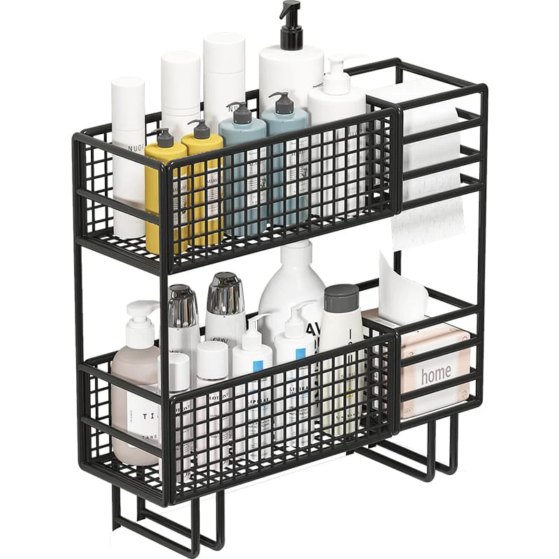 Double layer Over the toilet rack/shelf bathroom - Image 3
