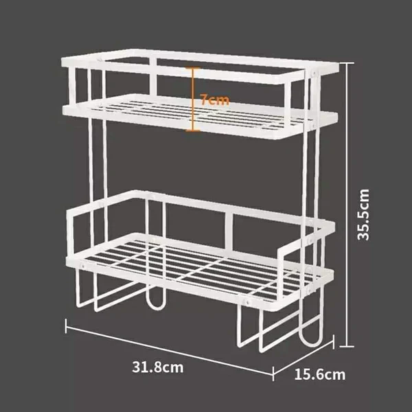 Double layer Toilet Rack - Image 2