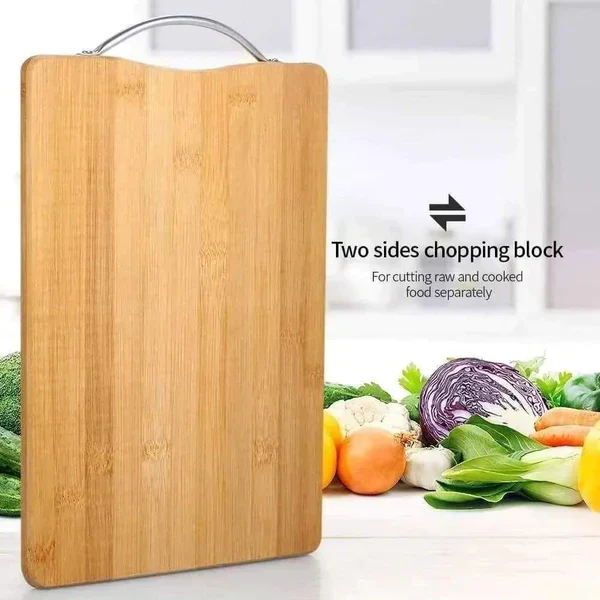 Double sided Bamboo chopping board - Image 3