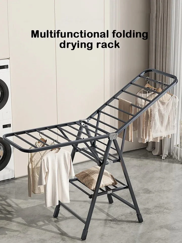 Drying rack Foldable indoor/outdoor space saving clothes drying rack - Image 4