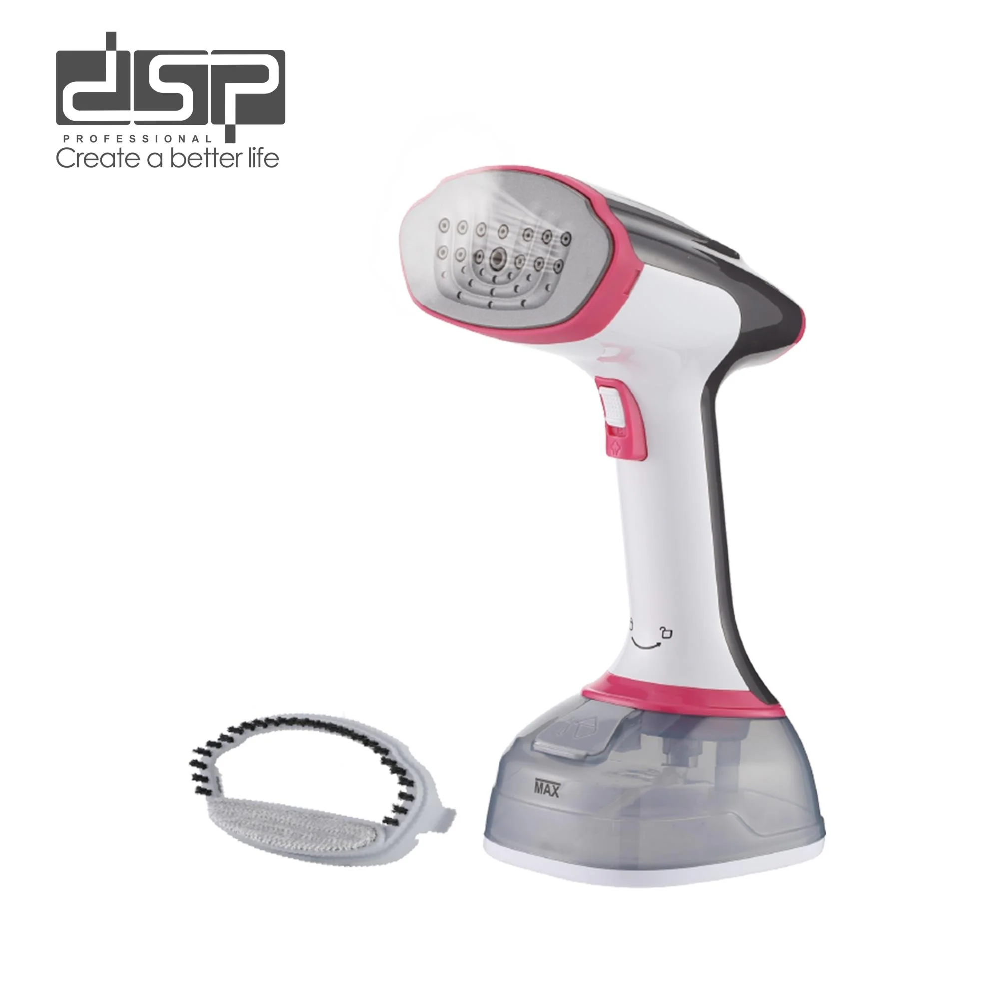 DSP 1500W Handheld Garment Steamer – Portable Clothes Steamer for Fast Wrinkle Removal (300ml Water Tank) - Image 6