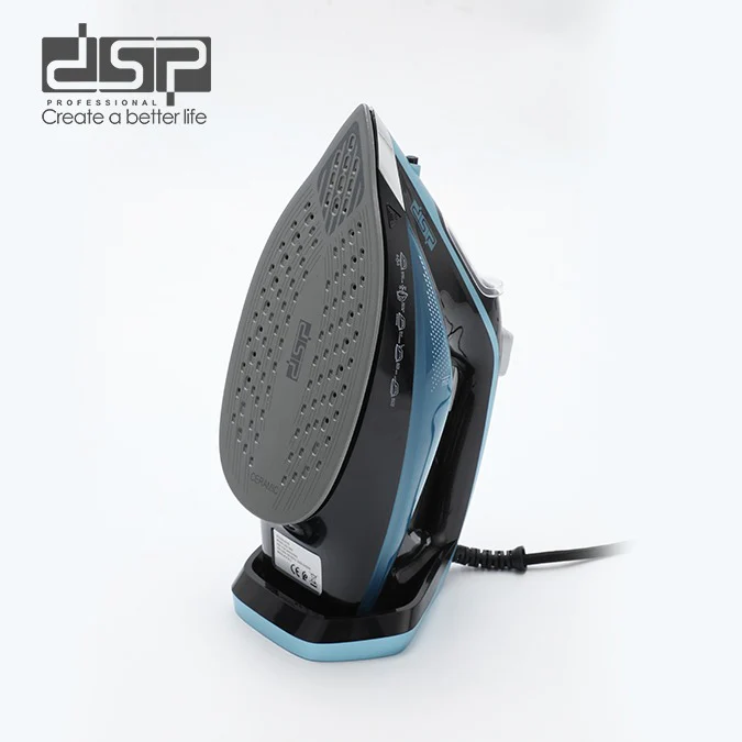 DSP 2400W Steam Iron with Ceramic Soleplate, LED Display & Auto Shut-Off – Heavy Duty Clothes Iron for Kenyan Homes - Image 4