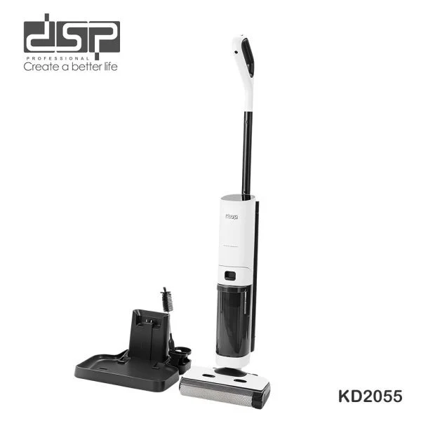 DSP Cordless 3-in-1 Shampooer Cleaner – Vacuum, Wash & Self-Clean – 21.6V, 178W, 1000ml Tank | BLDC Motor, LED Display - Image 5