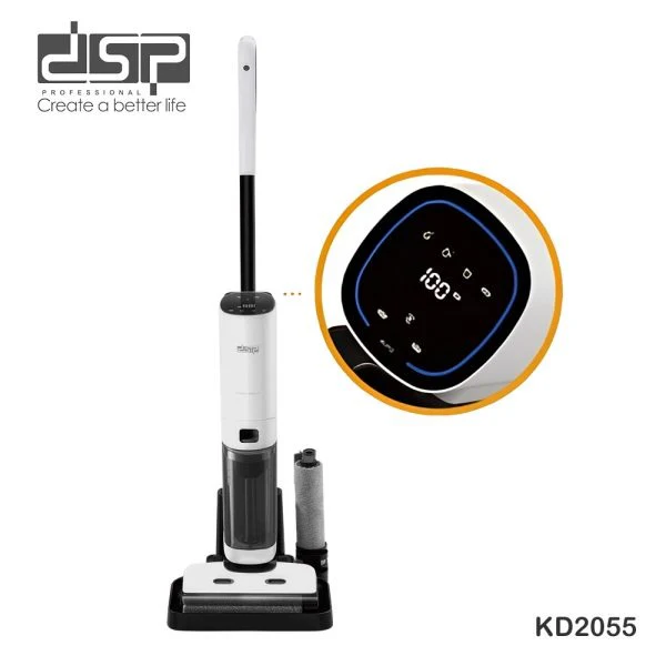 DSP Cordless 3-in-1 Shampooer Cleaner – Vacuum, Wash & Self-Clean – 21.6V, 178W, 1000ml Tank | BLDC Motor, LED Display - Image 6