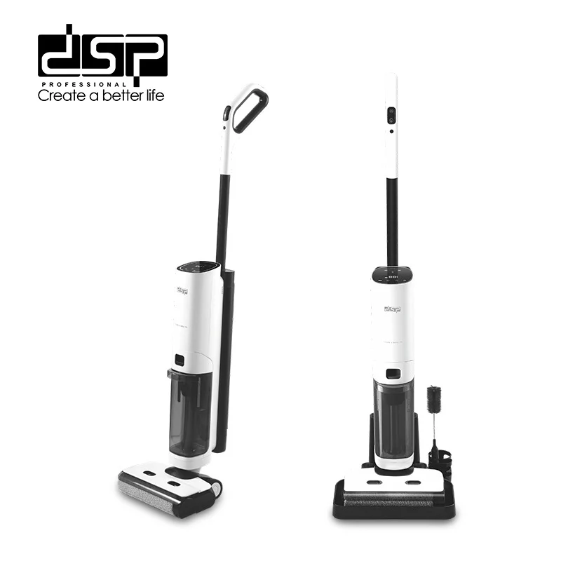 DSP Cordless 3-in-1 Shampooer Cleaner – Vacuum, Wash & Self-Clean – 21.6V, 178W, 1000ml Tank | BLDC Motor, LED Display - Image 7