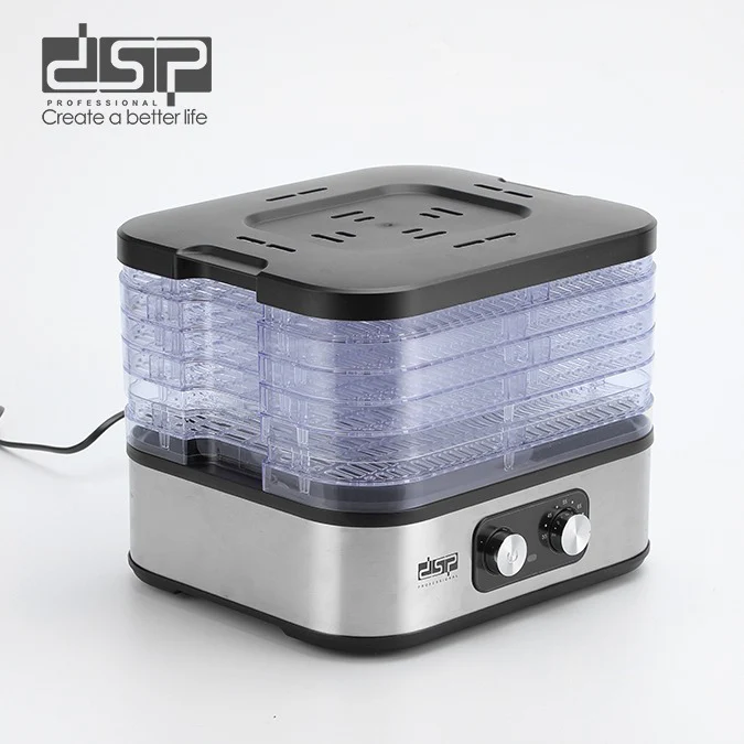 DSP Electric Food Dehydrator 5-Layer Stainless Steel Fruit Dehydrator Dryer with Temperature Control in Kenya - Image 2