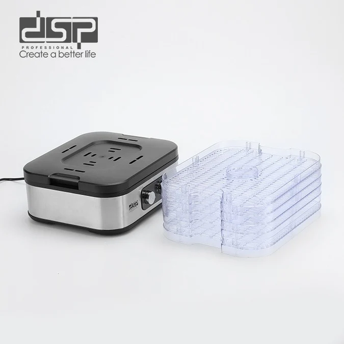 DSP Electric Food Dehydrator 5-Layer Stainless Steel Fruit Dehydrator Dryer with Temperature Control in Kenya - Image 3